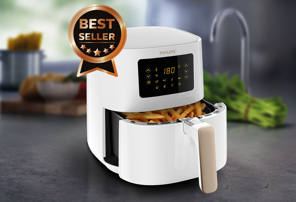 Philips Philips - to najlepiej sprzedająca się na świecie marka urządzeń typu Airfryer*